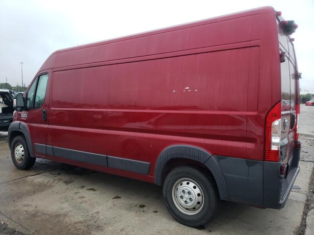 3C6TRVDG1JE144275 - 2018 RAM PROMASTER 2500 HIGH RED photo 2