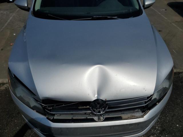 1VWBP7A39CC064057 - 2012 VOLKSWAGEN PASSAT SE SILVER photo 11