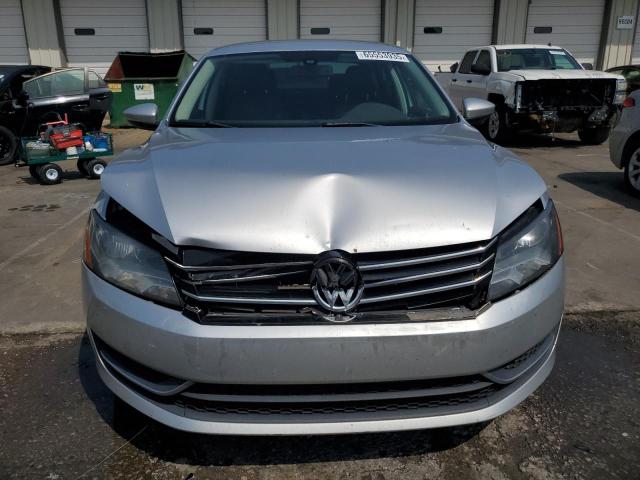 1VWBP7A39CC064057 - 2012 VOLKSWAGEN PASSAT SE SILVER photo 5