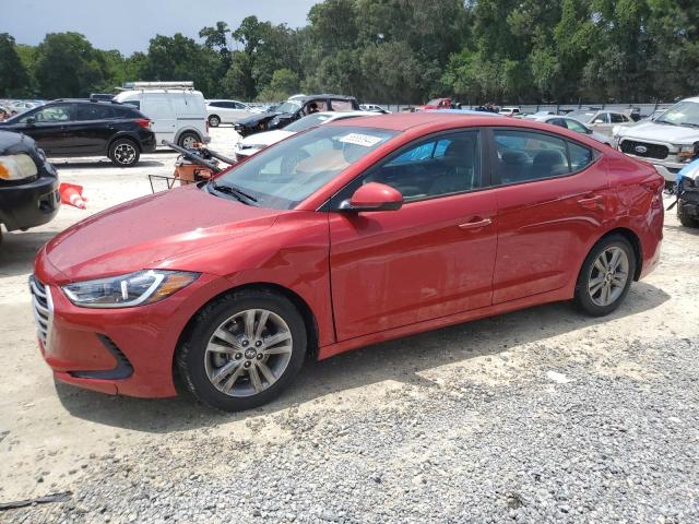 5NPD84LF6HH034279 - 2017 HYUNDAI ELANTRA SE RED photo 1