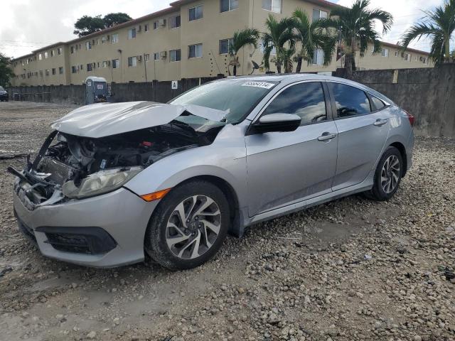 19XFC2F72GE054922 - 2016 HONDA CIVIC EX SILVER photo 1