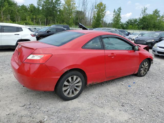 2HGFG12979H526434 - 2009 HONDA CIVIC EXL წითელი ფოტო 3