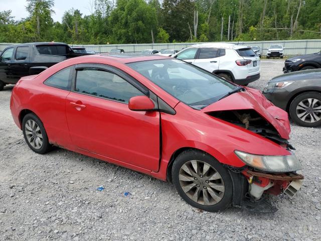 2HGFG12979H526434 - 2009 HONDA CIVIC EXL წითელი ფოტო 4