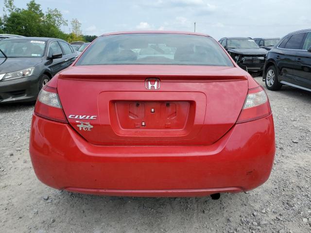 2HGFG12979H526434 - 2009 HONDA CIVIC EXL წითელი ფოტო 6