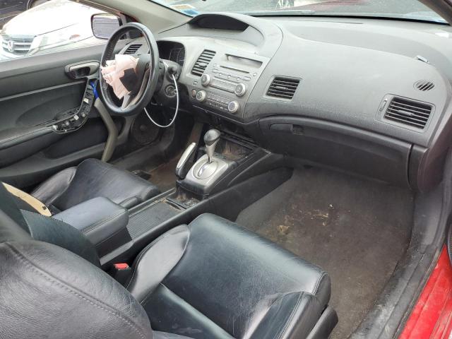 2HGFG12979H526434 - 2009 HONDA CIVIC EXL წითელი ფოტო 8