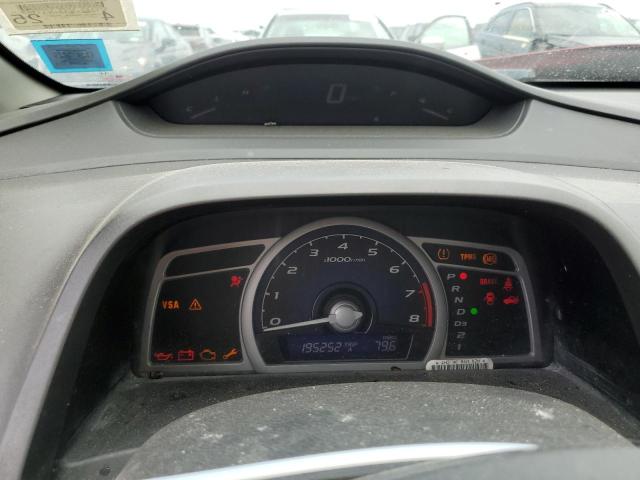2HGFG12979H526434 - 2009 HONDA CIVIC EXL წითელი ფოტო 9