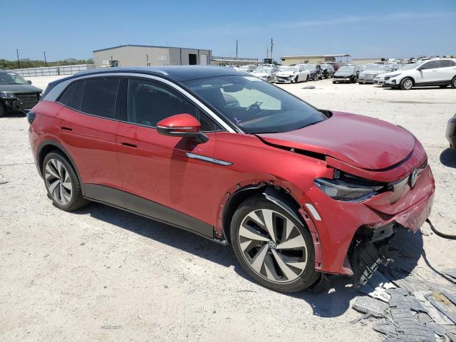 WVGKMPE23MP048830 - 2021 VOLKSWAGEN ID.4 PRO S წითელი ფოტო 4