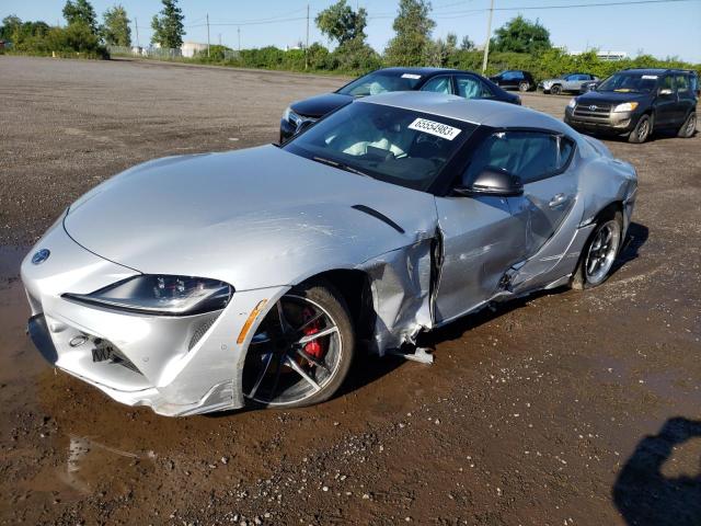 WZ1DB0C09MW035714 - 2021 TOYOTA SUPRA BASE SILVER photo 1