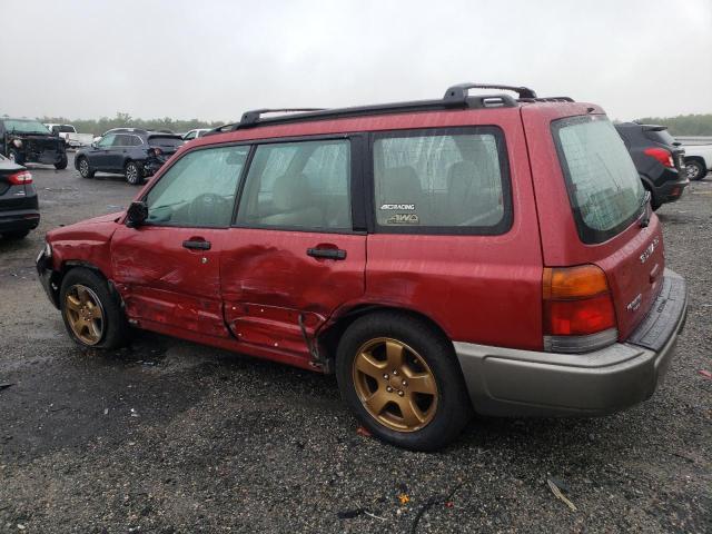 JF1SF6555XH748405 - 1999 SUBARU FORESTER S წითელი ფოტო 2