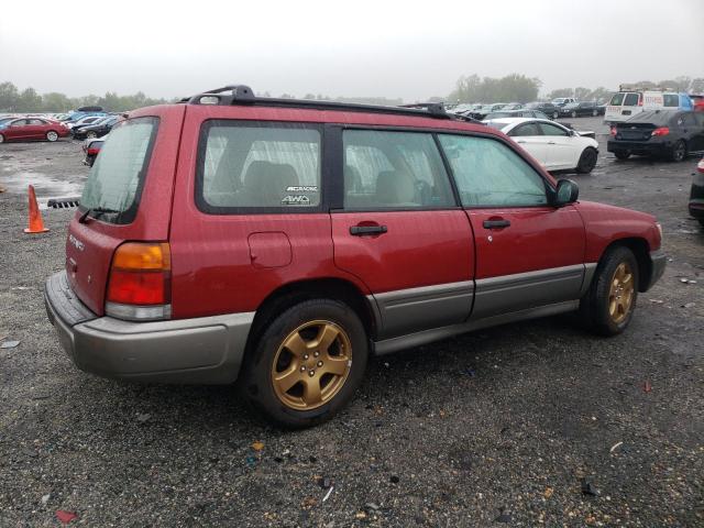 JF1SF6555XH748405 - 1999 SUBARU FORESTER S წითელი ფოტო 3