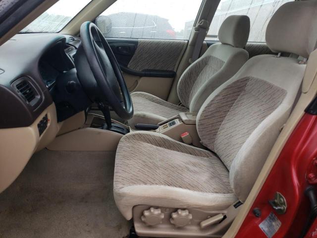 JF1SF6555XH748405 - 1999 SUBARU FORESTER S წითელი ფოტო 7