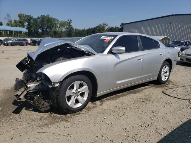 2C3CDXBG6CH128770 - 2012 DODGE CHARGER SE SILVER photo 1