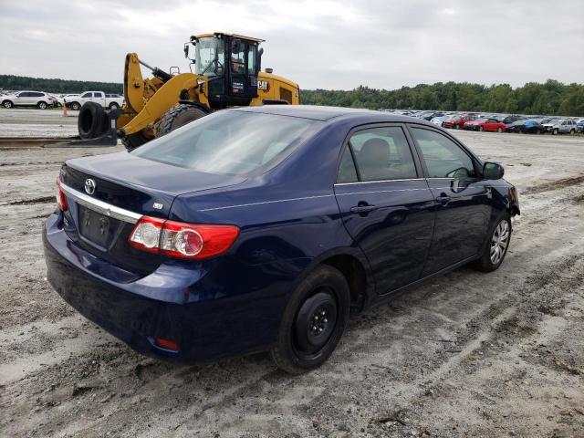 5YFBU4EE6DP177480 - 2013 TOYOTA COROLLA LE BASE BLUE photo 3