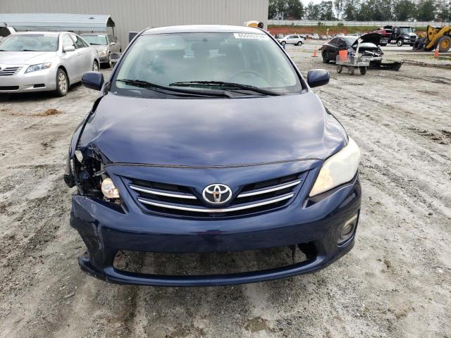 5YFBU4EE6DP177480 - 2013 TOYOTA COROLLA LE BASE BLUE photo 5