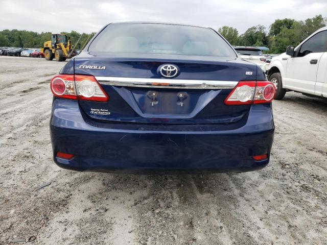5YFBU4EE6DP177480 - 2013 TOYOTA COROLLA LE BASE BLUE photo 6