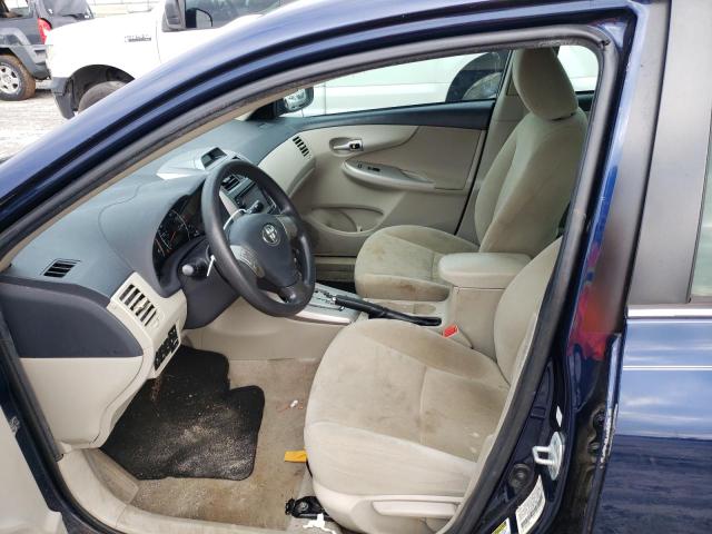 5YFBU4EE6DP177480 - 2013 TOYOTA COROLLA LE BASE BLUE photo 7