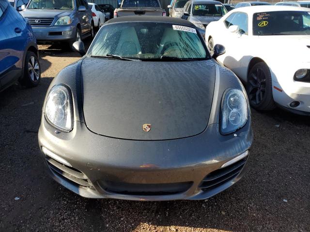 WP0CA2A81DS113783 - 2013 PORSCHE BOXSTER GRAY photo 5