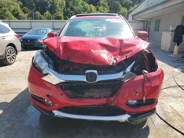 3CZRU6H76GM724020 - 2016 HONDA HR-V EXL RED photo 5