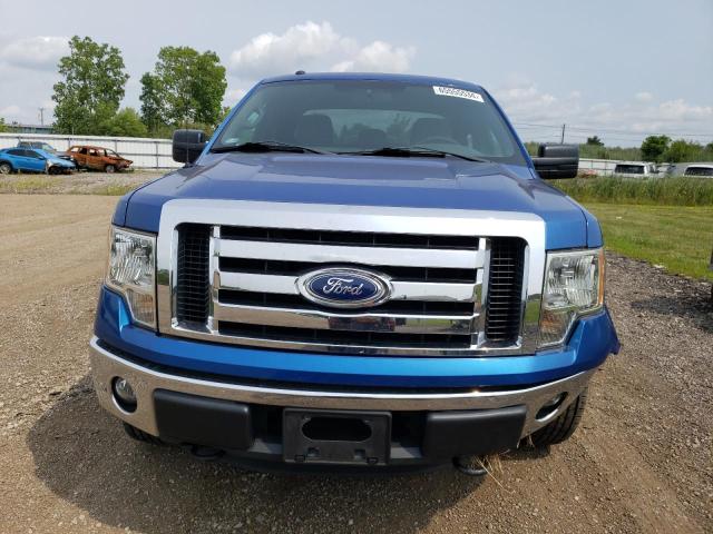 1FTFX1EF9BKE14992 - 2011 FORD F150 SUPER CAB BLUE photo 5