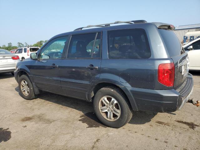 2HKYF18555H535617 - 2005 HONDA PILOT EXL GRAY photo 2