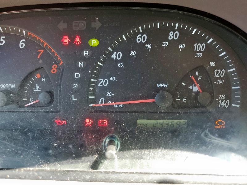 4T1BE32K44U893309 - 2004 TOYOTA CAMRY LE Grau Foto 9