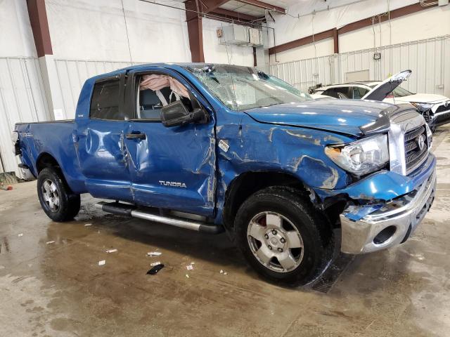 5TBBT54118S463024 - 2008 TOYOTA TUNDRA DOUBLE CAB BLUE photo 4