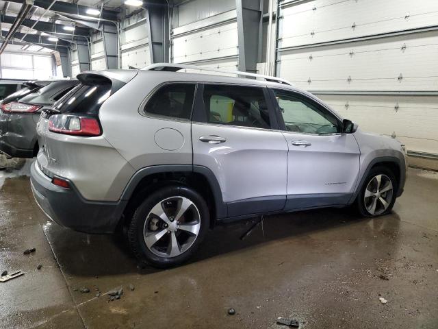 1C4PJLDB1KD302384 - 2019 JEEP CHEROKEE LIMITED Сріблястий фото 3