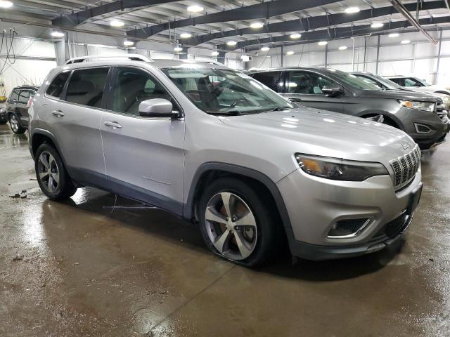1C4PJLDB1KD302384 - 2019 JEEP CHEROKEE LIMITED Сріблястий фото 4