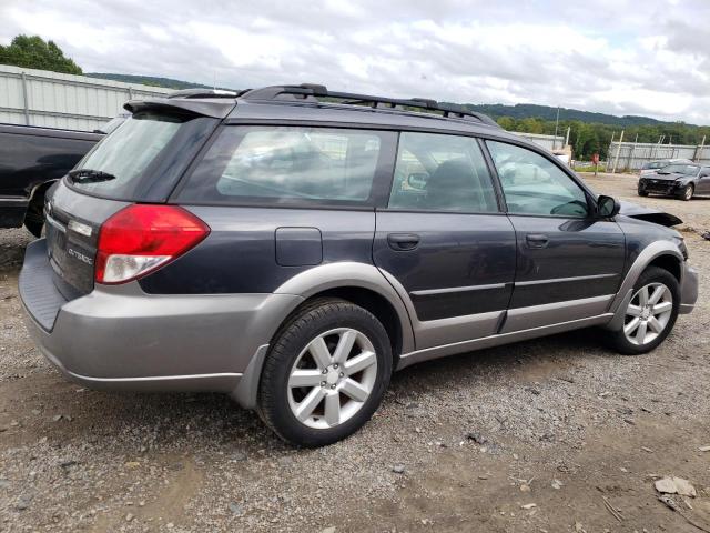 4S4BP61C797325924 - 2009 SUBARU OUTBACK 2.5I GRAY photo 3