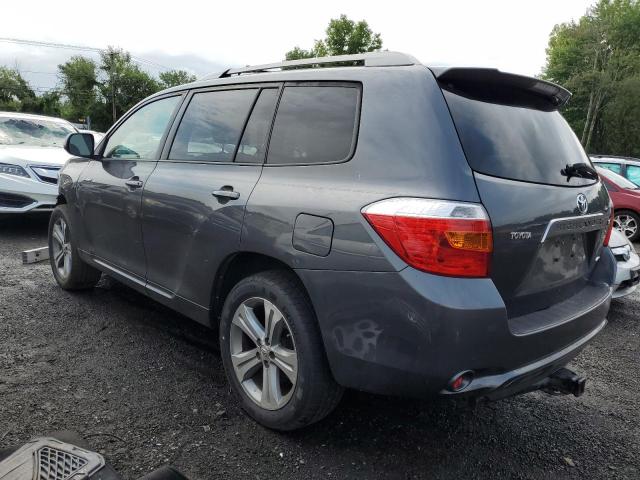 JTEES43A882109278 - 2008 TOYOTA HIGHLANDER SPORT GRAY photo 2