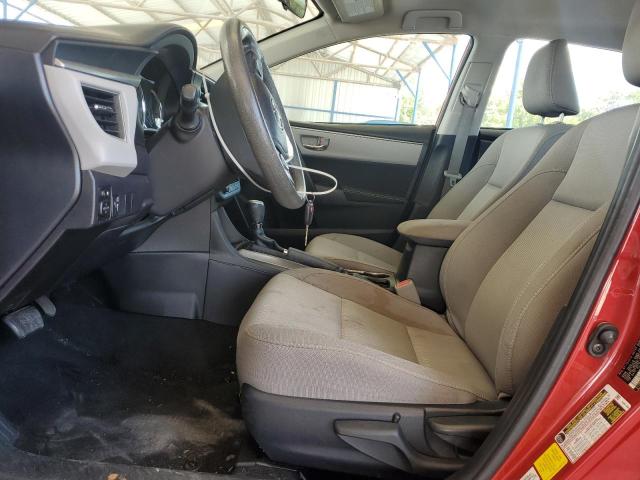 2T1BURHE6GC651361 - 2016 TOYOTA COROLLA L 红色 照片 7