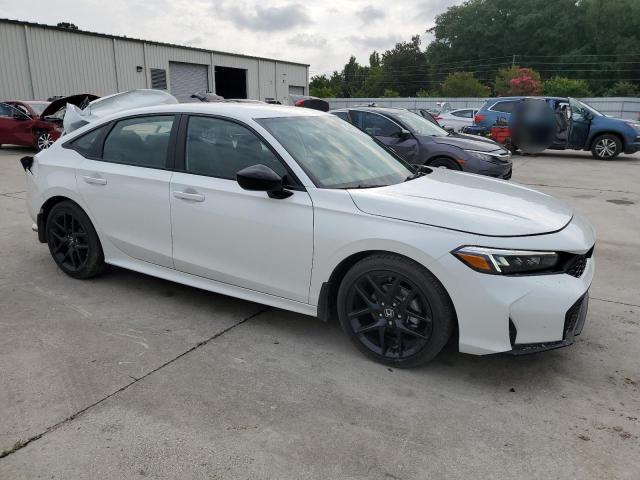 2HGFE2F56SH586679 - 2025 HONDA CIVIC SPORT WHITE photo 7