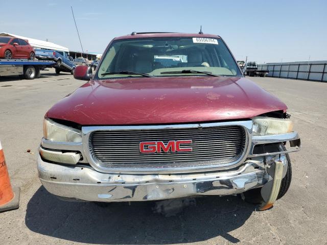 1GKEC13T54R322521 - 2004 GMC YUKON RED photo 5