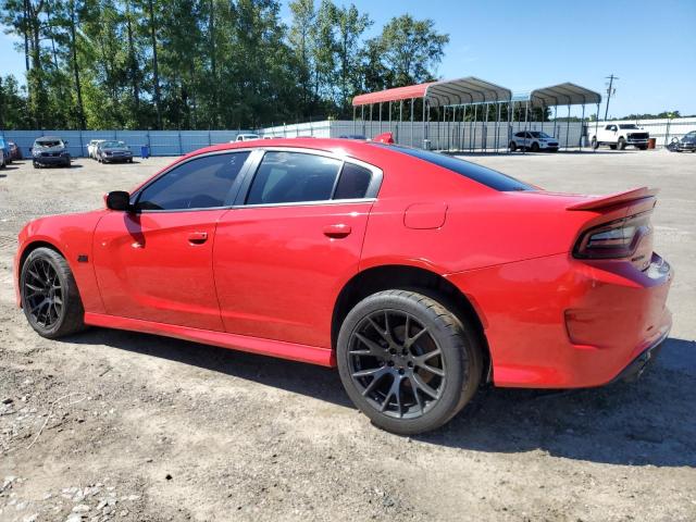 2C3CDXCT5KH575116 - 2019 DODGE CHARGER R/T RED photo 2