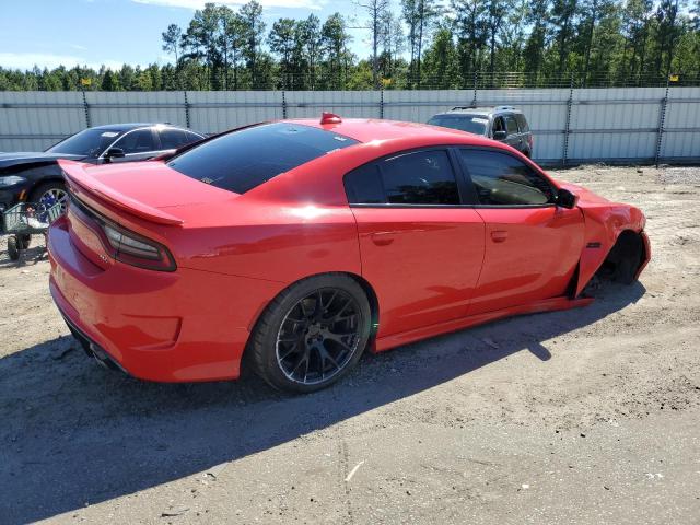 2C3CDXCT5KH575116 - 2019 DODGE CHARGER R/T RED photo 3