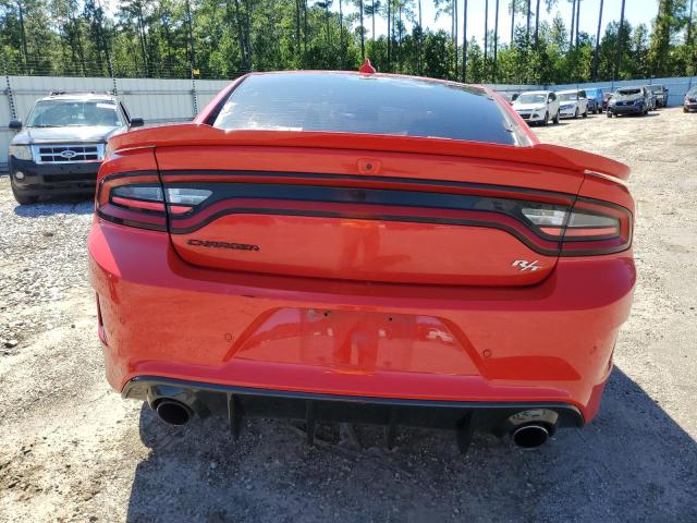 2C3CDXCT5KH575116 - 2019 DODGE CHARGER R/T RED photo 6