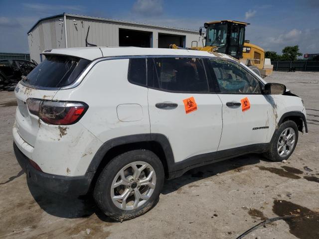 3C4NJDAN0ST504414 - 2025 JEEP COMPASS SPORT Ақ фото 3