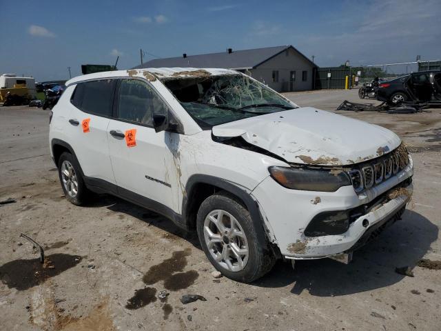 3C4NJDAN0ST504414 - 2025 JEEP COMPASS SPORT Ақ фото 4