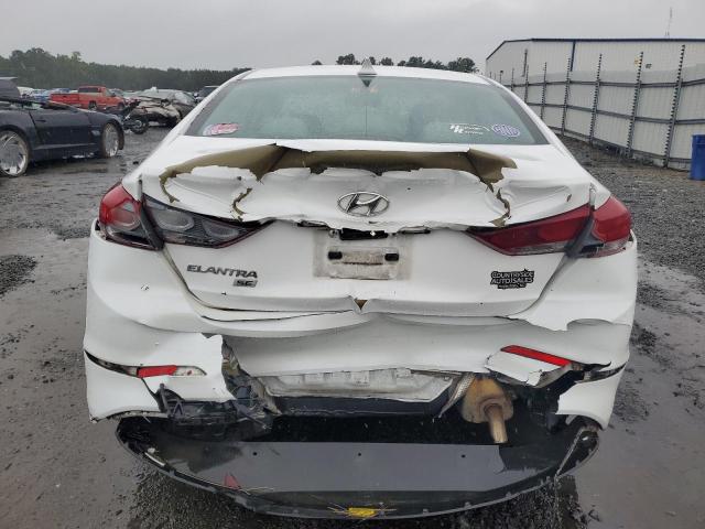 5NPD74LF0HH162102 - 2017 HYUNDAI ELANTRA SE WHITE photo 6