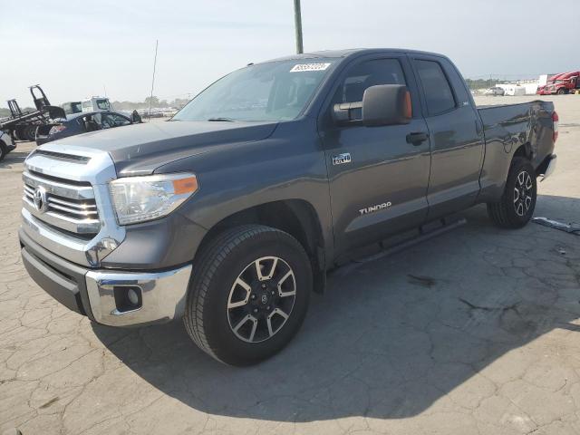 5TFUW5F11HX585770 - 2017 TOYOTA TUNDRA DOUBLE CAB SR/SR5 GRAY photo 1