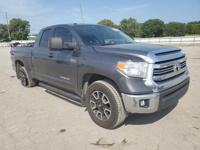 5TFUW5F11HX585770 - 2017 TOYOTA TUNDRA DOUBLE CAB SR/SR5 GRAY photo 4