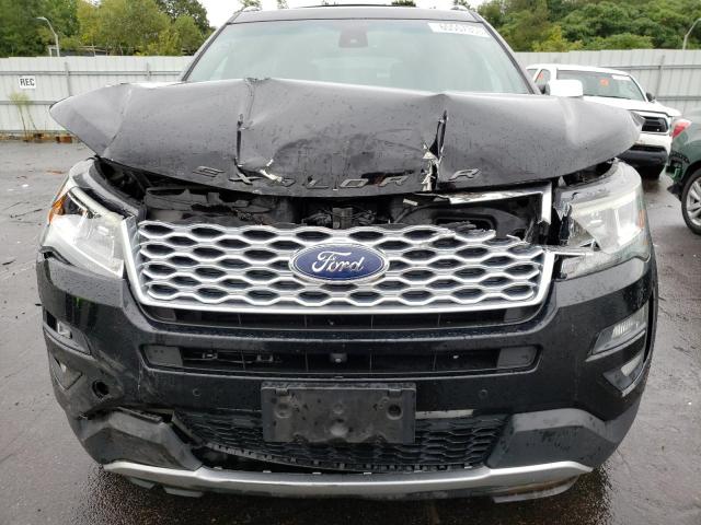 1FM5K8HT2GGC52276 - 2016 FORD EXPLORER PLATINUM BLACK photo 5