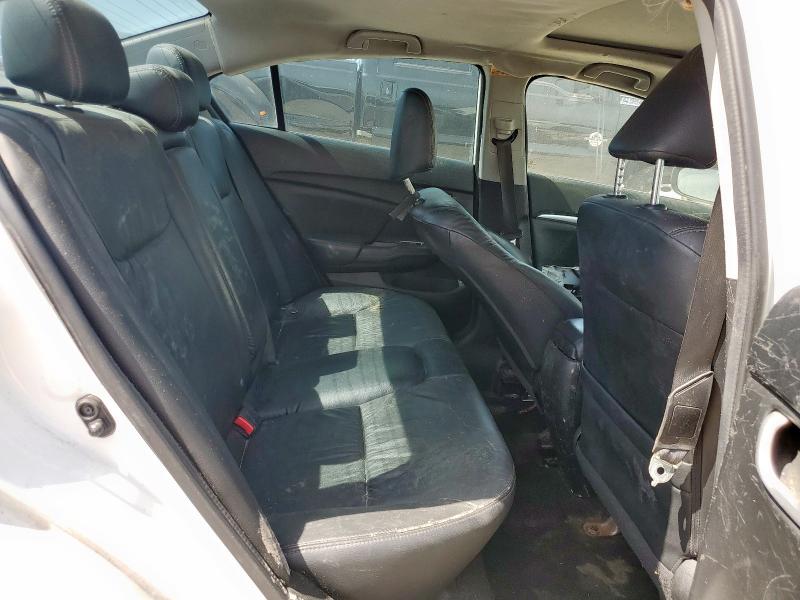 19XFB2F97FE041280 - 2015 HONDA CIVIC EXL WHITE photo 10