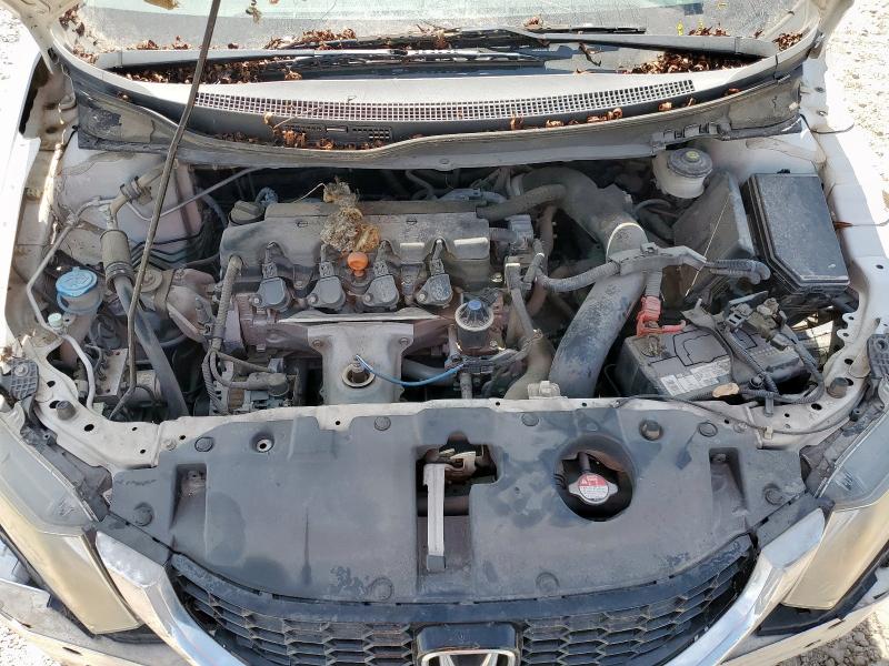 19XFB2F97FE041280 - 2015 HONDA CIVIC EXL WHITE photo 11