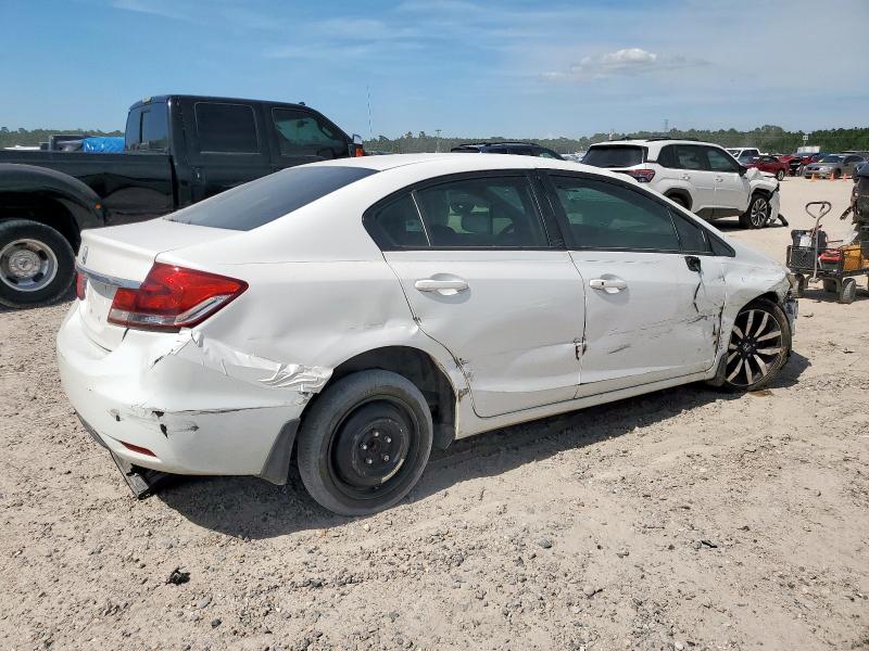 19XFB2F97FE041280 - 2015 HONDA CIVIC EXL WHITE photo 3