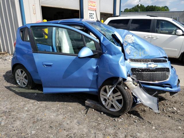 KL8CB6S93EC568957 - 2014 CHEVROLET SPARK LS BLUE photo 4