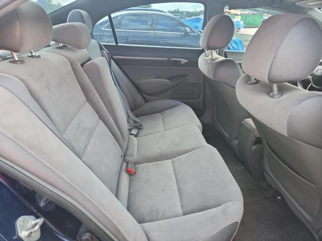 1HGFA16868L033218 - 2008 HONDA CIVIC EX BLUE photo 10