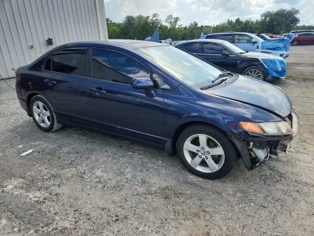 1HGFA16868L033218 - 2008 HONDA CIVIC EX BLUE photo 4