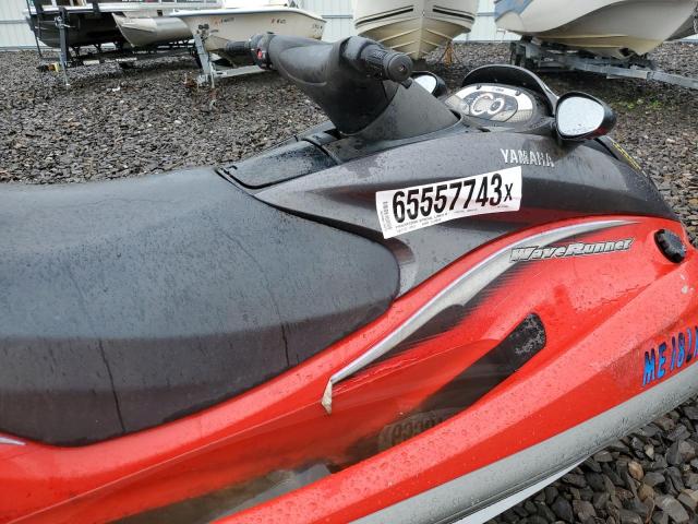 YAMA13920404 - 2004 YAMAHA WAVERUNNER RED photo 5