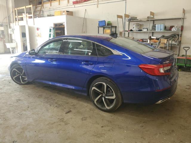1HGCV2F36NA012071 - 2022 HONDA ACCORD SPORT Bleu photo 2